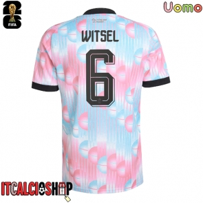 Belgio Axel Witsel #6 Seconda Maglia Mondiali 2026 Manica Corta